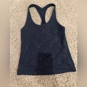 Lululemon “Cool Racerback Short tank top Nulu “